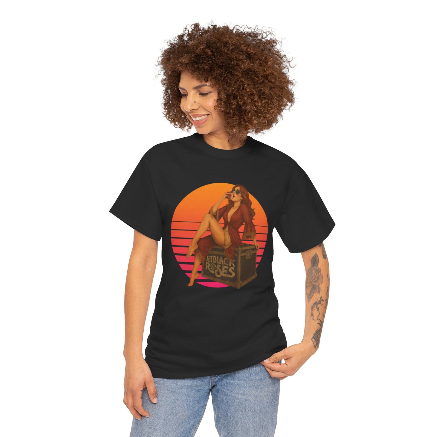 Jet Black Roses "Gypsy" Shirt